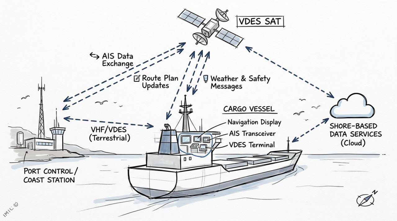 VDES: Майбутнє морського зв'язку та еволюція AIS