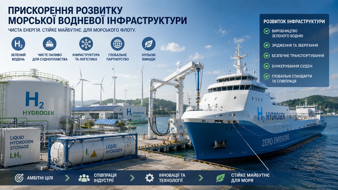 ZESTA запускає Global Liquid Hydrogen Alliance для прискорення розвитку морської водневої інфраструктури