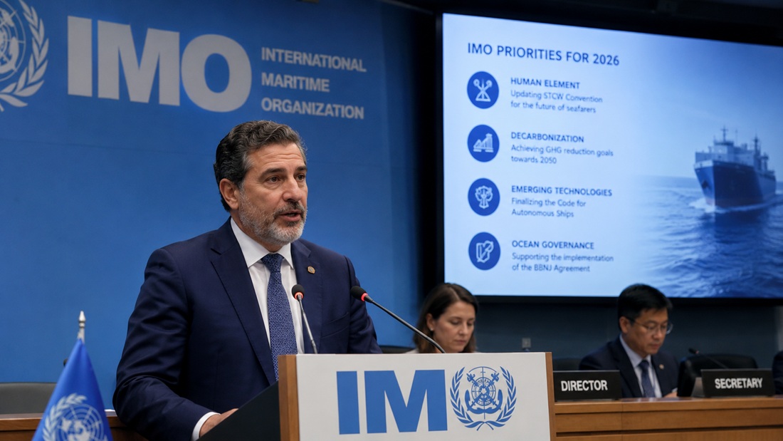 Генеральний секретар IMO окреслив пріоритети організації на 2026 рік