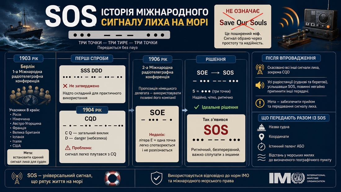 Як виник сигнал SOS